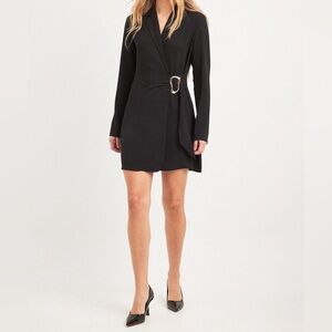 Chic Black Long Sleeve Dress
